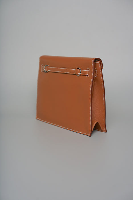 Hermes Kelly Danse in Gold Evercolor Phw (Brand New)