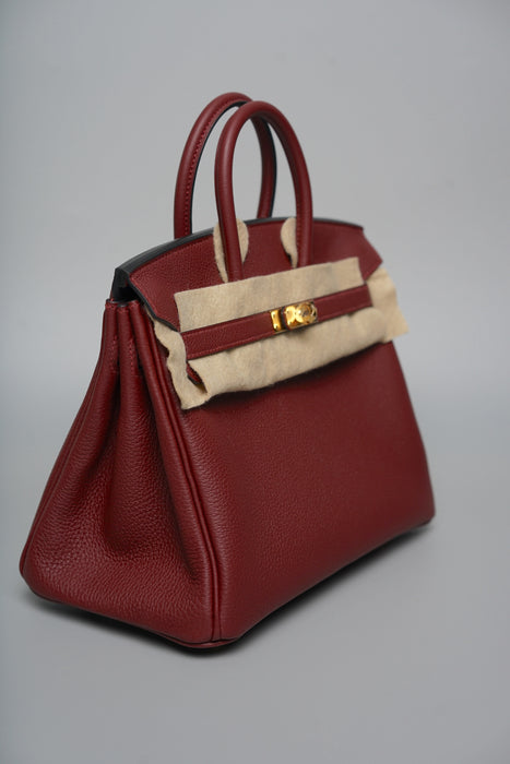 Hermes Birkin 25 in Rouge H Togo Ghw (Brand New)