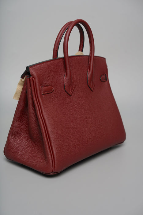 Hermes Birkin 25 in Rouge H Togo Ghw (Brand New)