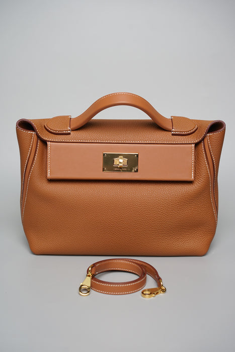 Hermes 2424-29 in Gold Ghw