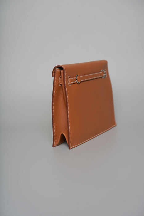 Hermes Kelly Danse in Gold Evercolor Phw (Brand New)