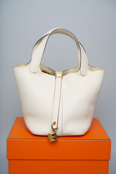 Hermes Picotin 18 in Nata Ghw