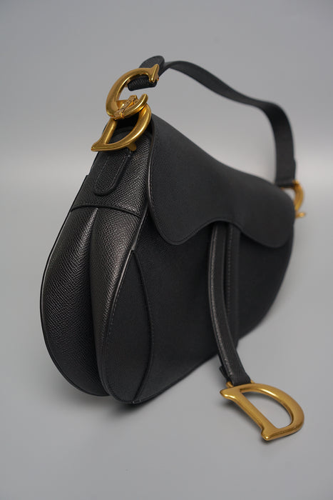 Dior Saddle in Black (Brand New)