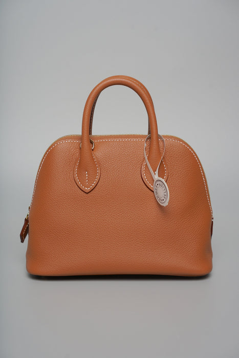 Hermes Mini Bolide in Gold Evercolor Ghw (Brand New)
