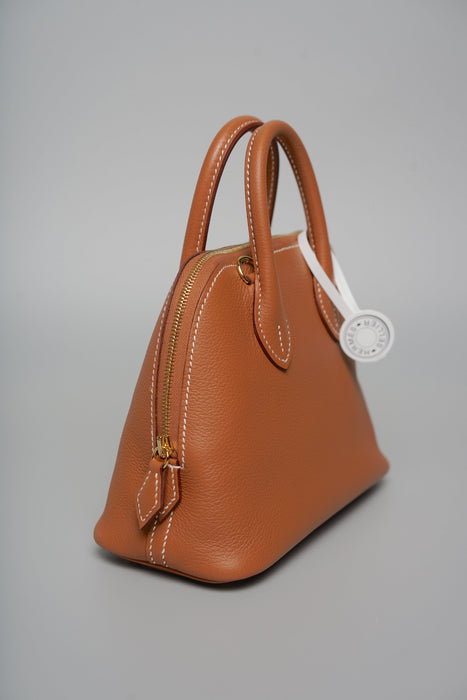 Hermes Mini Bolide in Gold Evercolor Ghw (Brand New)