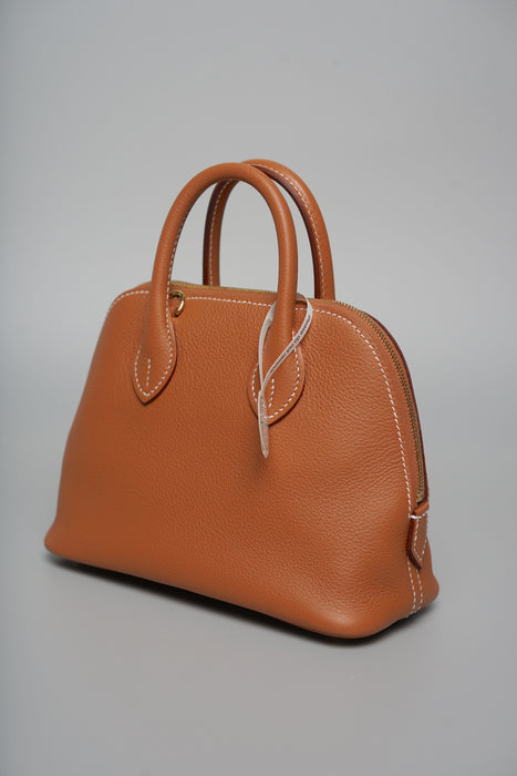 Hermes Mini Bolide in Gold Evercolor Ghw (Brand New)