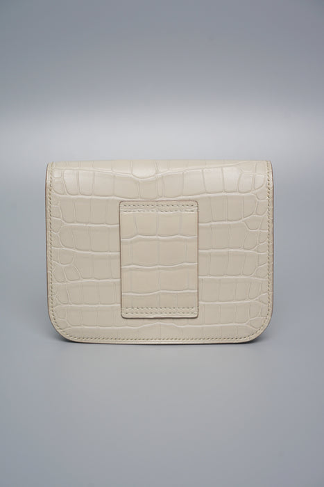 Hermes Constance Slim in Beton Matte Alligator Ghw