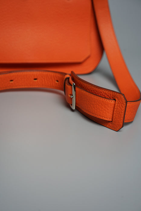 Hermes Jypsiere 28 in Orange Clemence Phw