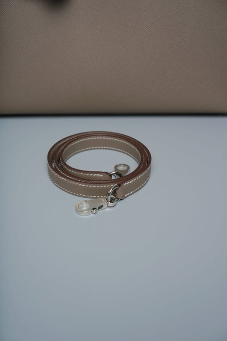 Hermes Kelly 28 Sellier in Etoupe Phw