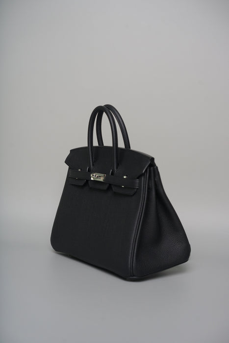 Hermes Birkin 25 in Noir Togo Phw (Brand New)