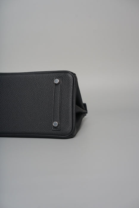 Hermes Birkin 25 in Noir Togo Phw (Brand New)