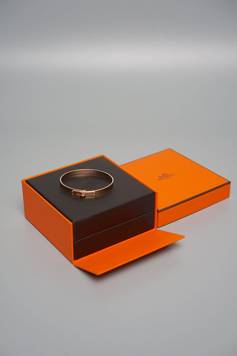 Hermes Kelly H Bracelet in Rosegold PM (Brand New)