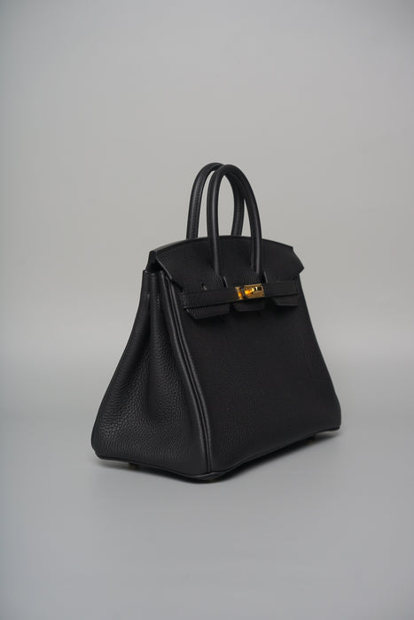 Hermes Birkin 25 in Noir Togo Ghw (Brand New)