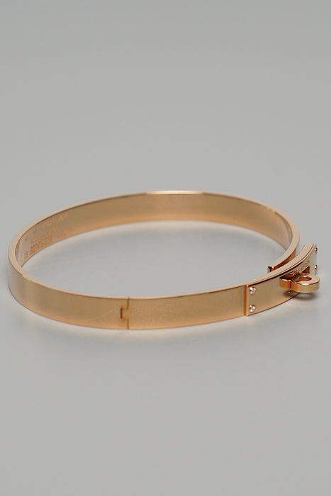 Hermes Kelly H Bracelet in Rosegold PM (Brand New)