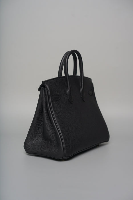 Hermes Birkin 25 in Noir Togo Ghw (Brand New)