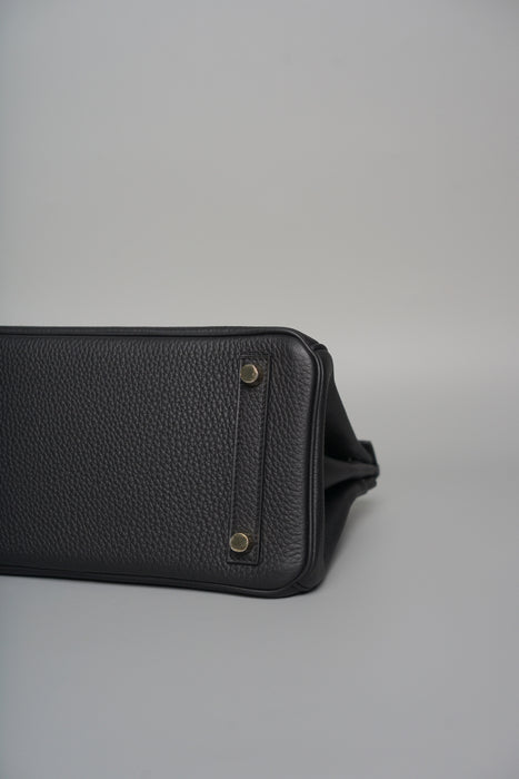 Hermes Birkin 25 in Noir Togo Ghw (Brand New)