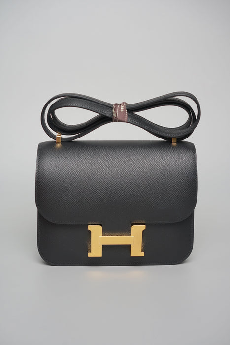 Hermes Constance 18 in Noir Ghw (Brand New)