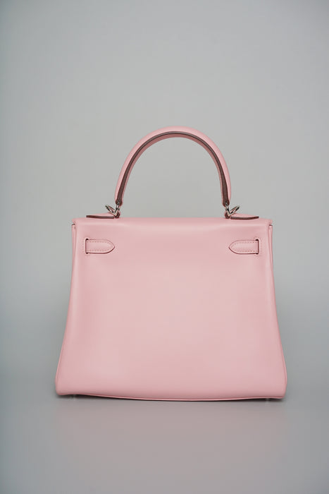 Hermes Kelly 25 in Rose Sakura Phw (Brand New)