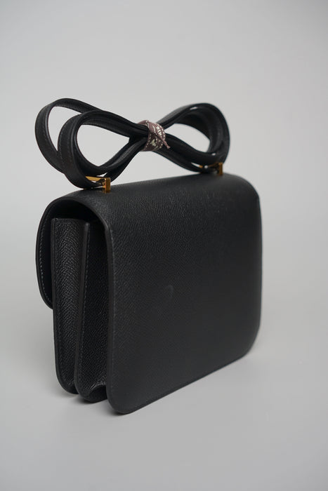 Hermes Constance 18 in Noir Ghw (Brand New)