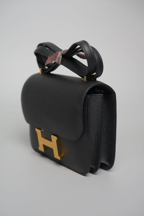 Hermes Constance 18 in Noir Ghw (Brand New)