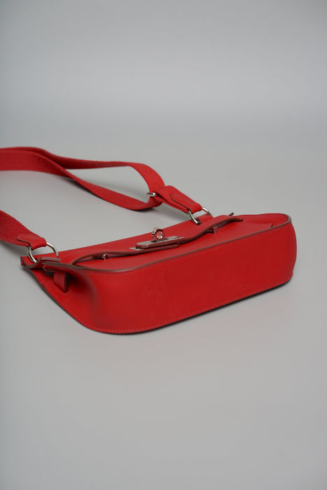 Hermes Mini Jypsiere in Rouge De Coeur Swift Phw