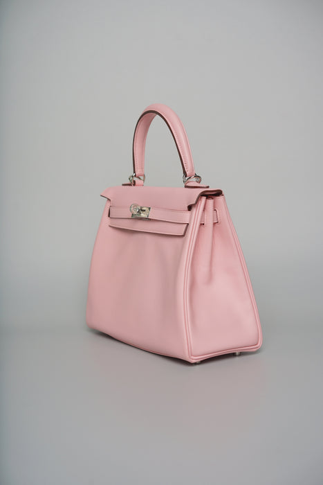 Hermes Kelly 25 in Rose Sakura Phw (Brand New)