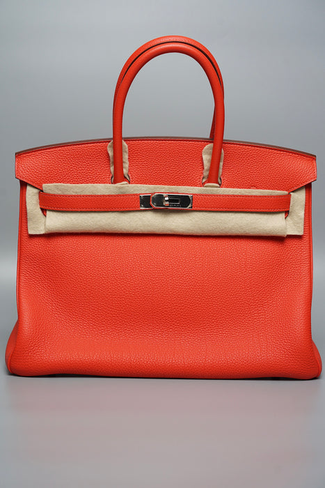 Hermes Birkin 35 in Cupucine Phw