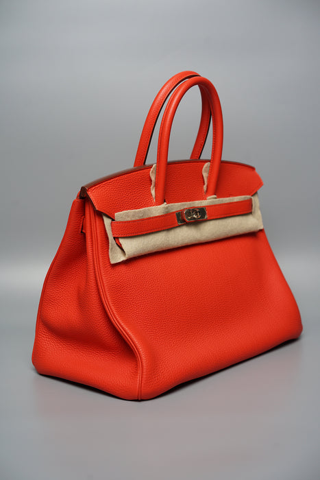 Hermes Birkin 35 in Cupucine Phw