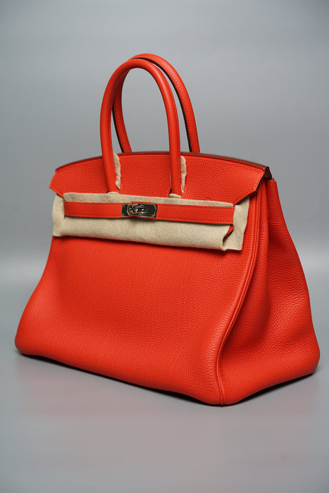 Hermes Birkin 35 in Cupucine Phw