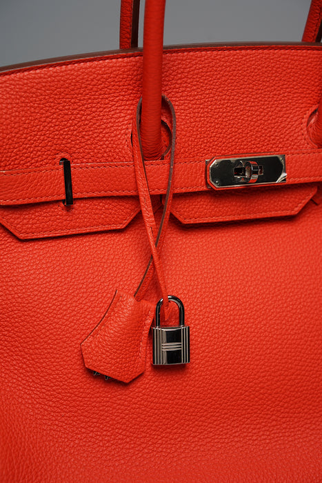 Hermes Birkin 35 in Cupucine Phw