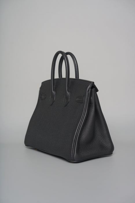 Hermes Birkin 25 in Black Togo Ghw
