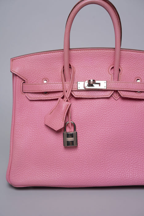 Hermes Birkin 25 in Bubblegum Togo Phw