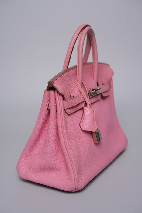 Hermes Birkin 25 in Bubblegum Togo Phw