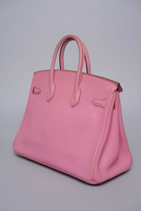 Hermes Birkin 25 in Bubblegum Togo Phw