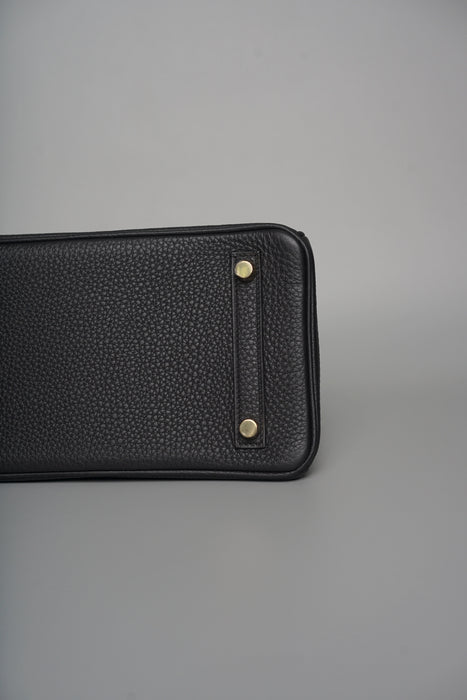 Hermes Birkin 25 in Black Togo Ghw