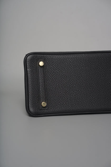 Hermes Birkin 25 in Black Togo Ghw