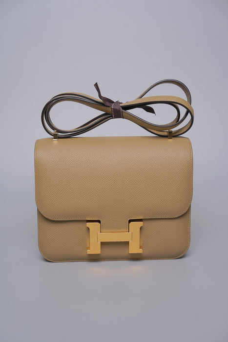 Hermes Constance 18 in Poussiere Ghw (Brand New)