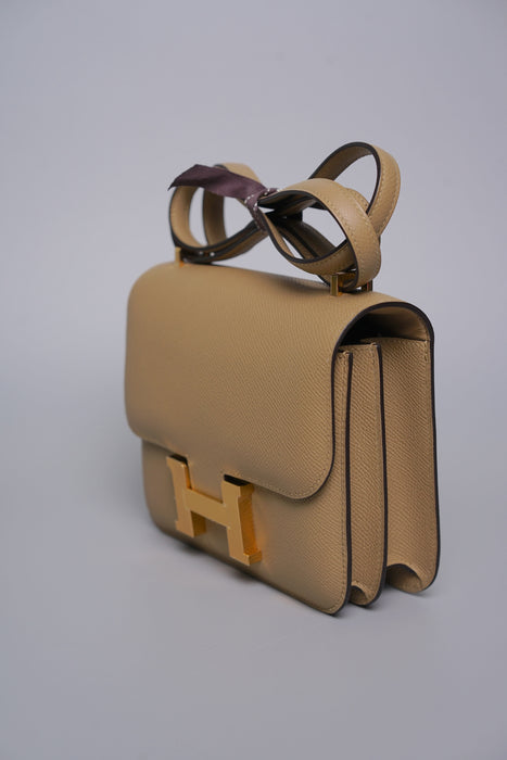 Hermes Constance 18 in Poussiere Ghw (Brand New)