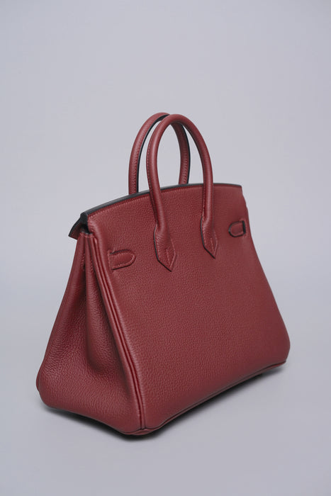 Hermes Birkin 25 in Rouge H Togo Ghw (Brand New)
