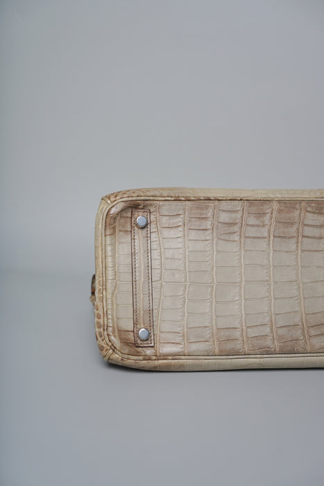 Hermes Birkin 25 in Himalaya Blanc Phw (Brand new)