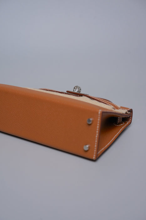 Hermes Kelly 20 in Gold Epsom Phw (Brand New)