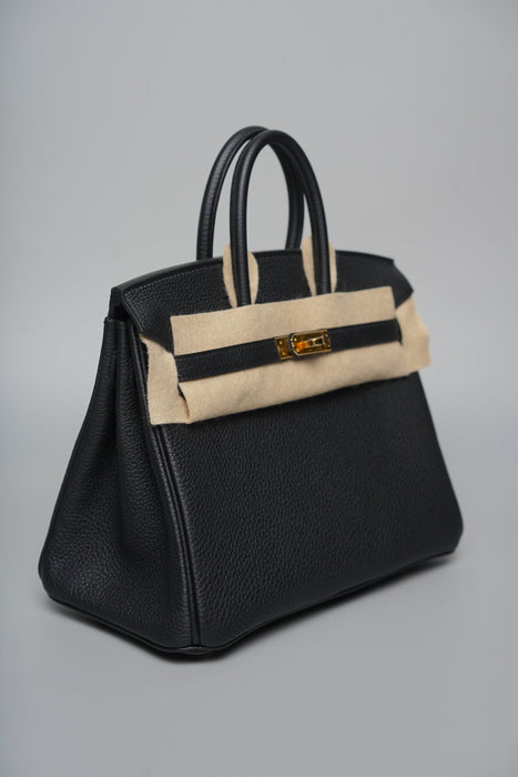 Hermes Birkin 25 in Noir Togo Ghw (Brand New)