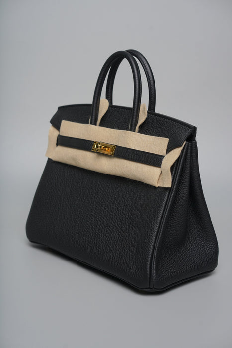 Hermes Birkin 25 in Noir Togo Ghw (Brand New)