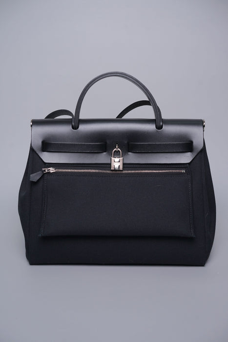 Hermes Herbag 31 in Noir Phw