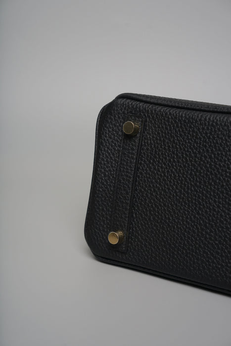 Hermes Birkin 25 in Noir Togo Ghw (Brand New)