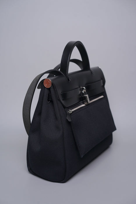 Hermes Herbag 31 in Noir Phw