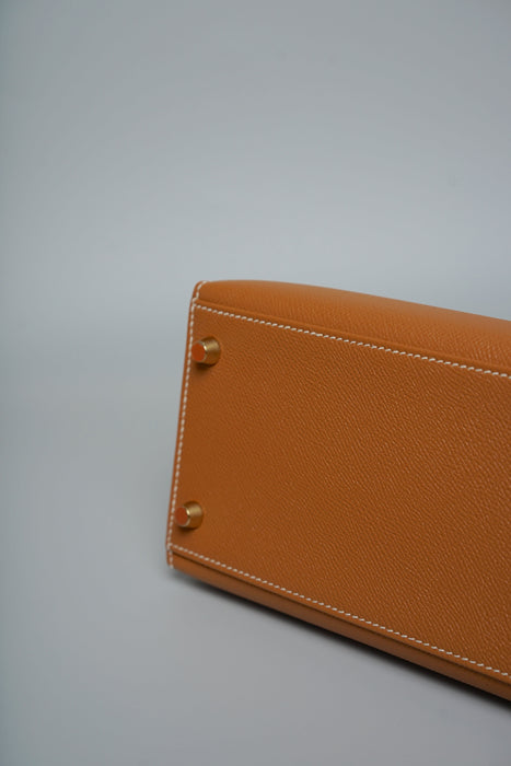 Hermes Kelly 28 in Gold Epsom Ghw (Brand New)