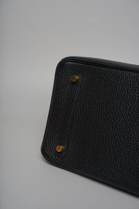 Hermes Birkin 30 in Noir Togo Ghw
