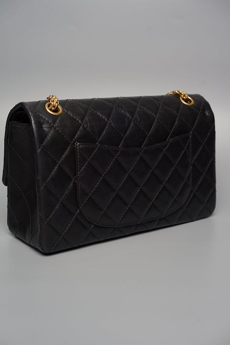 Chanel 2.55 Reissue Double Medium Flap in Black