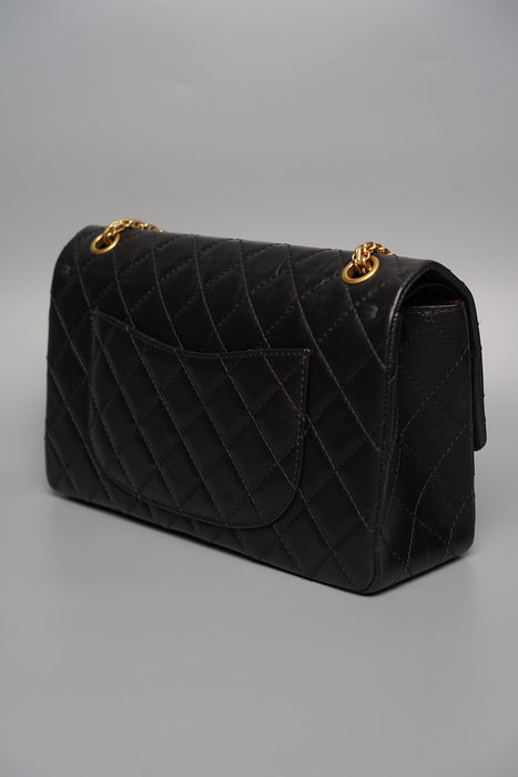 Chanel 2.55 Reissue Double Medium Flap in Black